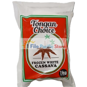 Tongan Choice Frozen White Cassava 1kg
